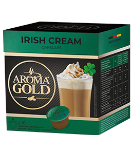 Boîte 16 capsules Aroma Gold Irish Coffee compatibles Dolce Gusto - Caprim'cho Maurice