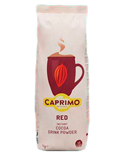 Caprimo Rouge Chocolat Chaud 16% Cacao - Sachet 1kg - Livraison Maurice