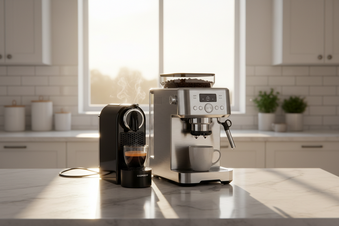 Machine à capsules ou café en grains : Quelle cafetière choisir à l'île Maurice ?