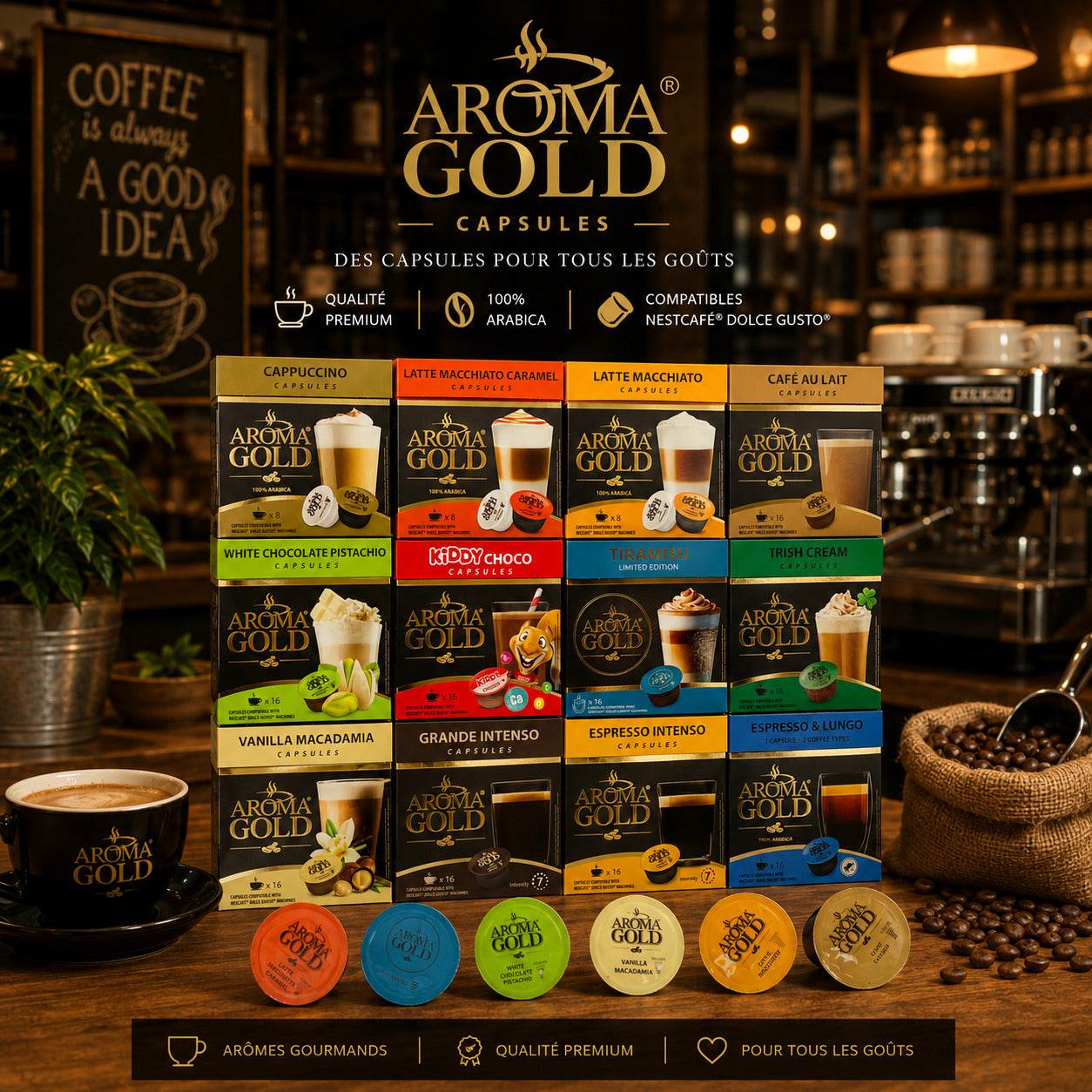 Aroma Gold Dolce Gusto - Caprim'cho