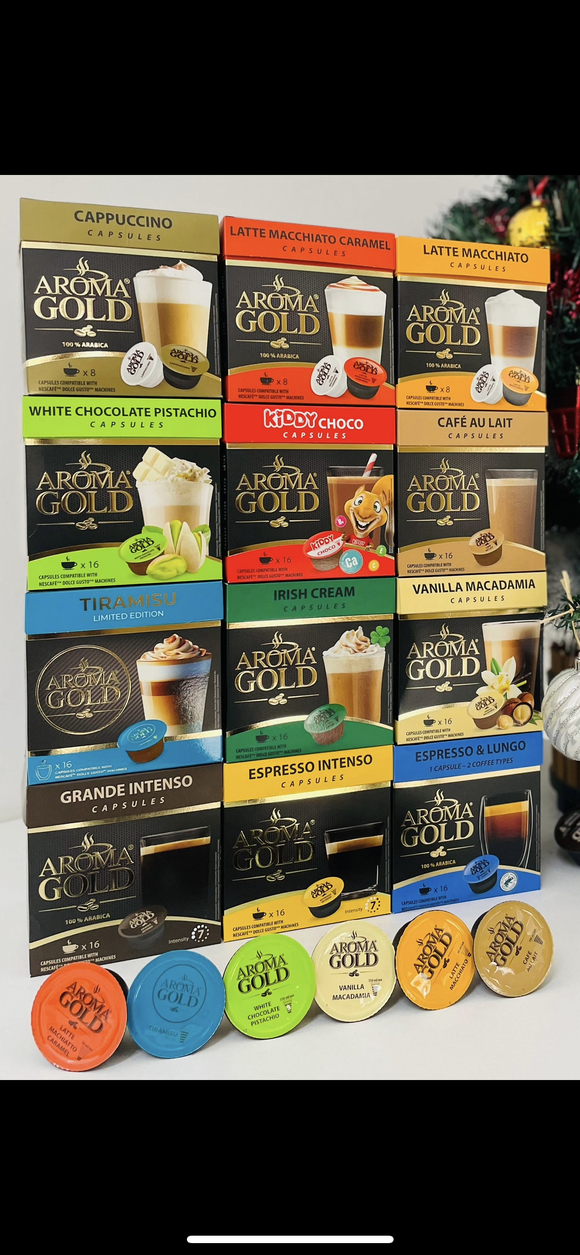 Capsules Aroma Gold compatible Dolce Gusto