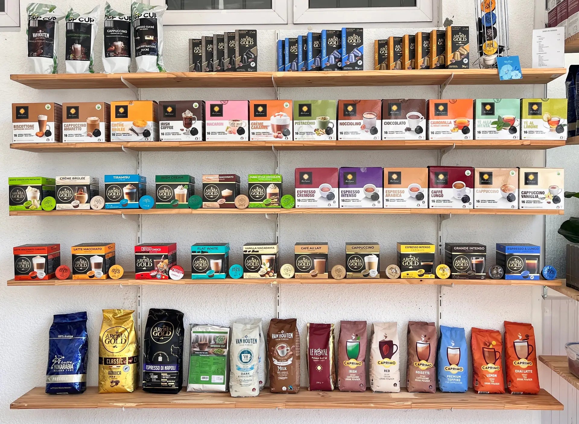 Boutique café Caprim'cho