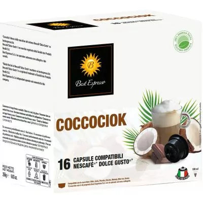 Capsules café lait Coccociok compatibles Dolce Gusto — Best Espresso | Caprim'cho Maurice