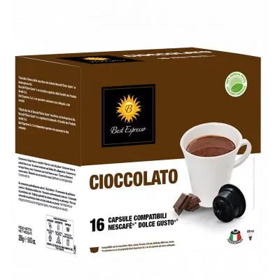 Capsules Best Espresso Chocolat Chaud | Compatible Dolce Gusto | 16 capsules